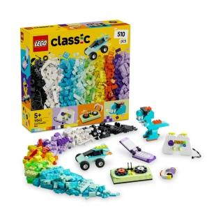 【LEGO 樂高】經典套裝 11043 酷炫創意百寶盒(創意玩具 兒童積木 學齡前玩具)