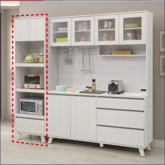 麗得傢居 蜜雪2.7尺電器櫃 電器收納櫃 櫥櫃(台灣製 專人