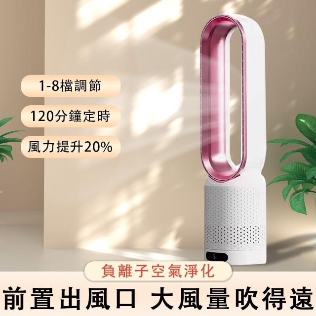 【諾普思】20寸無葉風扇 可觸屏風扇 電風扇 冷風扇 台式風扇 靜音落地扇(可定時 過濾循環 遠程遙控)