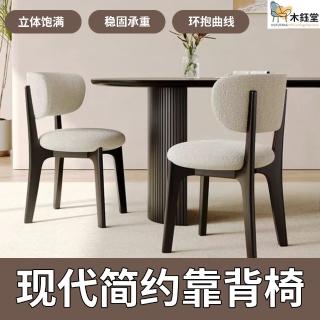 【木鈺堂】北歐極簡實木餐椅(靠背椅/餐椅/休閒椅/辦公椅/餐桌椅/會議椅)