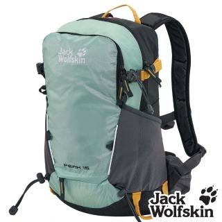 【Jack wolfskin 飛狼】Peak 15L 登山揹包 健行揹包(冰晶綠)