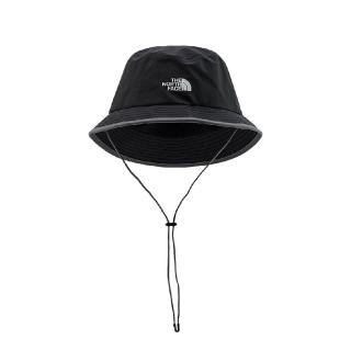 【The North Face】帽子 漁夫帽 運動帽 遮陽帽 防潑水 透氣 ANTORA RAIN BUCKET 黑 NF0A8A29WOO