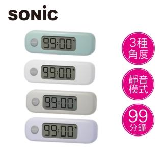 【SONIC】99分鐘 學習計時器(日本進口 隨身型 3種角度)