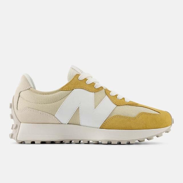 【NEW BALANCE】男女 休閒鞋 運動 經典 復古 NB 327 D楦 舒適 穿搭 百搭 芥黃(U327FG)