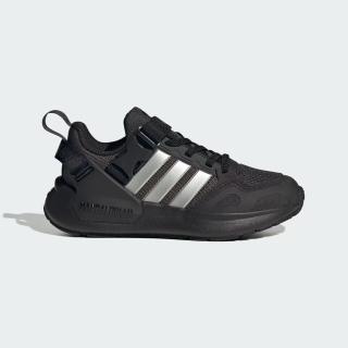 【adidas 愛迪達】Mando Runner AC K 中童 慢跑鞋 運動鞋 星際大戰 舒適 黑銀(IH1073)