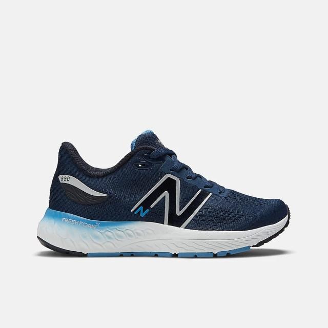 【NEW BALANCE】Fresh Foam X 880 V12 中童 慢跑鞋 休閒 W楦 深藍(PP880K12)