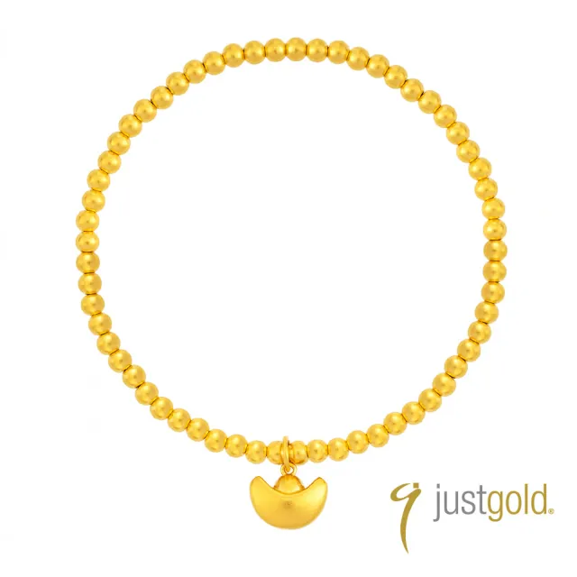 【Just Gold 鎮金店】雋藏 福運高升 黃金手鍊