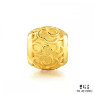 【點睛品】Charme 文化祝福 祥雲轉運珠 黃金串珠