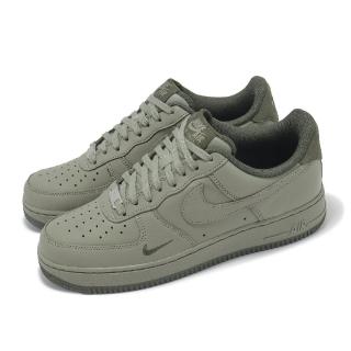 【NIKE 耐吉】休閒鞋 Air Force 1 07 LV8 男鞋 女鞋 綠 灰綠 AF1(HM9483-300)