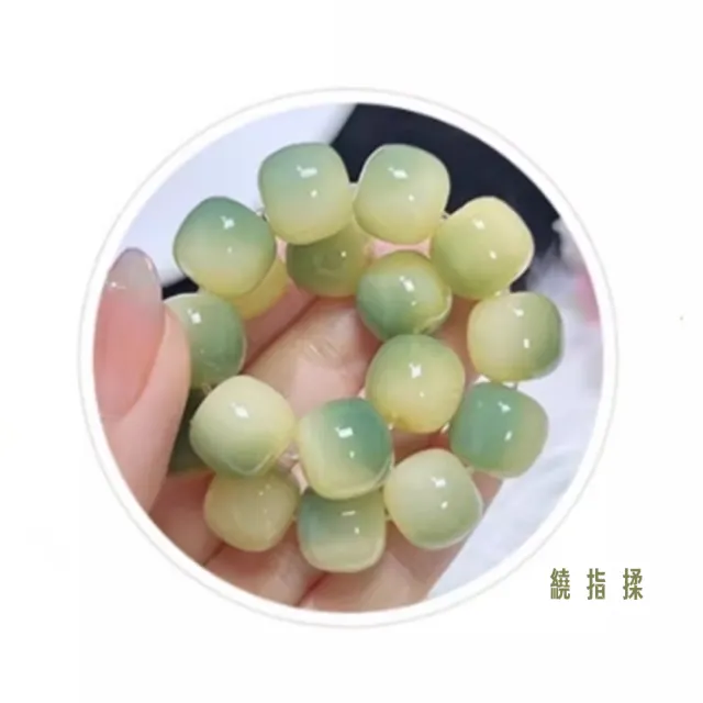 【八方開運】五款可選白玉菩提根繞指揉手鍊10mm(藍花楹 紫韻餘暉 戀慕桃曲 風鈴枝 栗子茶)