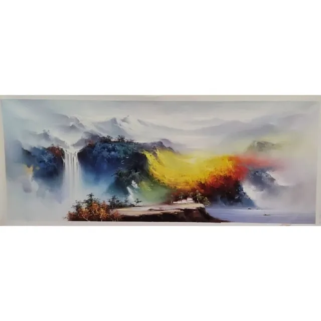 【ArtLife 藝術生活】B042高級手繪油畫_風景_70x180cm(五行風水畫、打造居家好運宅、手繪系列、擺飾畫)
