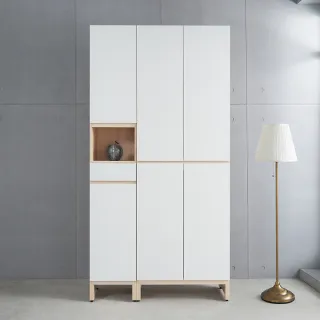 【時尚屋】里斯本4尺LED燈高鞋櫃CT23-A21F3032+A21F3033(台灣製/免組裝/鞋櫃)