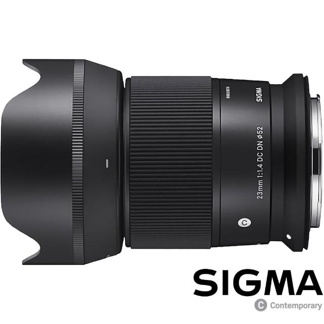 【Sigma】23mm F1.4 DC DN Contemporary for CANON RF(公司貨 APS-C 廣角大光圈定焦鏡頭 人像鏡)