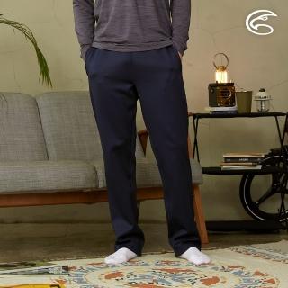 【ADISI】中性Comfy內刷毛保暖速乾長褲 AP2421110 深藍 M-3XL(刷毛 吸濕排汗 抗靜電 休閒褲)
