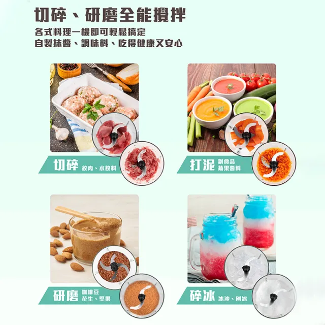 【Kolin 歌林】萬用食物調理機(KJE-HC500)