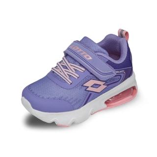 【LOTTO】運動鞋 慢跑鞋 童鞋 GELA LITE 氣墊跑鞋 紫(LT5AKR9217)