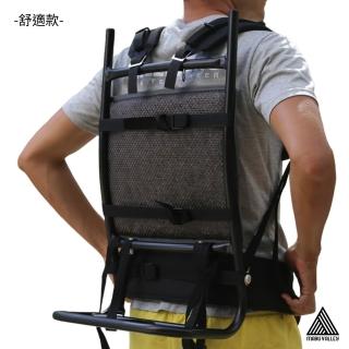 透氣型鋁製空背架 柴山揹水 舒適款 MV-PF02(背水架 空背架 馬布穀戶外)