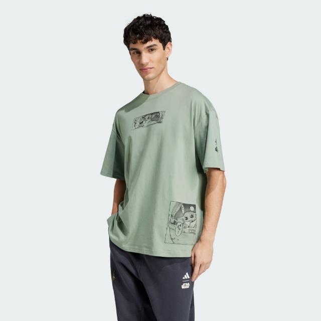 【adidas 愛迪達】STAR WARS 短袖上衣 男 JI5718