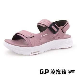 【G.P】雲端鞋-穩定系列女款輕量緩震磁扣兩用涼拖鞋G5736W-粉色(SIZE:36-39 共三色)