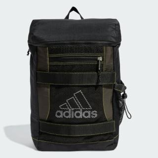 【adidas 愛迪達】小後揹包 運動包 書包 旅行小包 BACKPACK 黑 JD5599