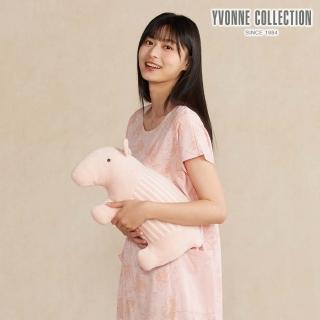 【YVONNE 以旺傢飾】馬來貘午安枕-貝殼粉