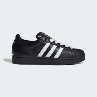【adidas 愛迪達】休閒鞋 男鞋 女鞋 運動鞋 三葉草 貝殼鞋 SUPERSTAR II 黑白 JI3538