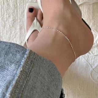 【LEESA】飾品\簡約\韓國飾品\手鍊\雙層手鍊\閨蜜手鍊\女生禮物\生日禮物\手鍊女\手飾\純銀手環