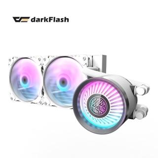 【darkFlash】大飛 Nebula DN240 ARGB 一體式 水冷 CPU 白色 散熱器(5年保固)