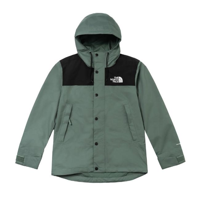 【The North Face】TNF 北臉 北面 休閒 防水外套 M REIGN ON JACKET - AP 男 綠(NF0A8DGCLFW)