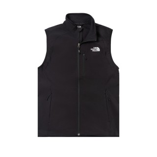 【The North Face】TNF 北臉 北面 休閒 WindWall防風背心 M NIMBLE VEST - AP 男 黑(NF0A8DG4JK3)