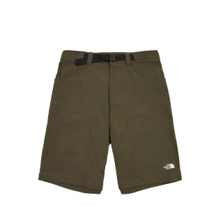 【The North Face】TNF 北臉 北面 休閒 吸濕排汗休閒 M TREKKER SHORT - AP 男 灰褐(NF0A8AV621L)