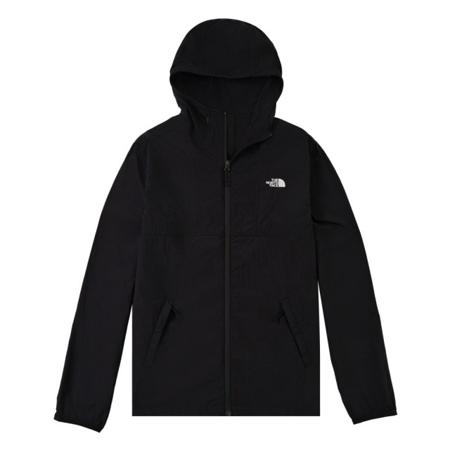 【The North Face】TNF 北臉 北面 休閒 防潑水連帽外套 M CYC HOODIE - AP 男 黑(NF0A8EZYJK3)