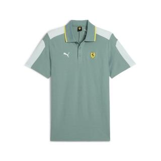 【PUMA】短袖上衣 男 POLO衫 法拉利 MT7 歐規 綠 63019706