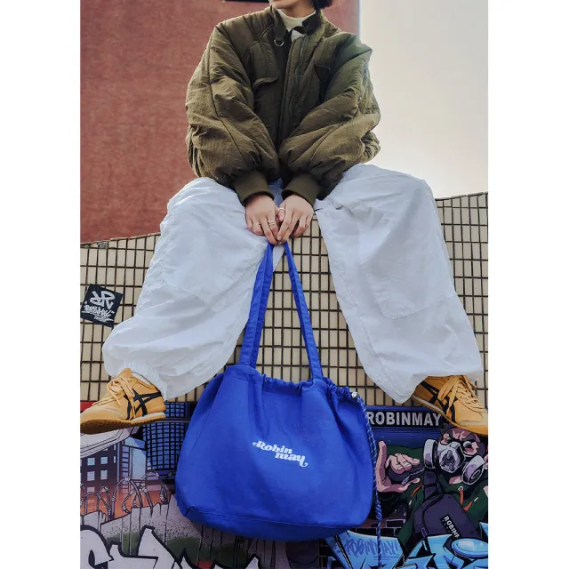 ROBINMAY◆ナイロントート Daily尼龍肩背袋 A4収納可◆送料込 ROBINMAY】NEW ERA企劃Daily尼龍肩背袋(磁扣、束繩封口/多色任選