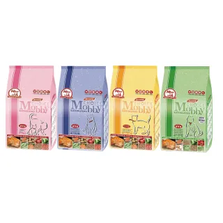 【Mobby 莫比】2包組-自然食專業配方貓糧1.5kg(幼母貓/授乳貓/低卡貓/挑嘴貓/成貓化毛)