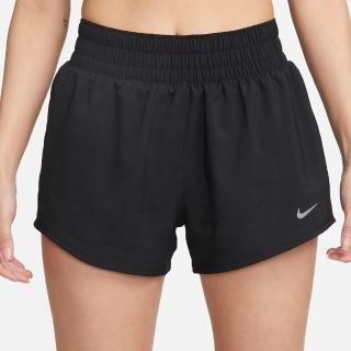 【NIKE 耐吉】短褲 女款 運動褲 訓練 AS W NK ONE DF MR 3IN BR SHORT 黑 DX6011-010