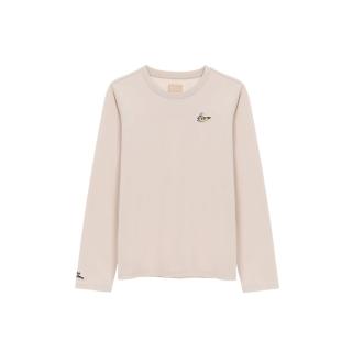 【GIORDANO 佐丹奴】女裝長袖上衣 潮味決聯名系列(03 摩卡卡其)