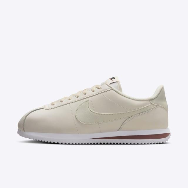 【NIKE 耐吉】W Cortez 女 休閒鞋 運動 經典 復古 阿甘鞋 皮革 穿搭 米色(DN1791-003)