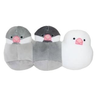 【Kamio】大人的圖鑑系列 絨毛造型筆袋 收納包 文鳥