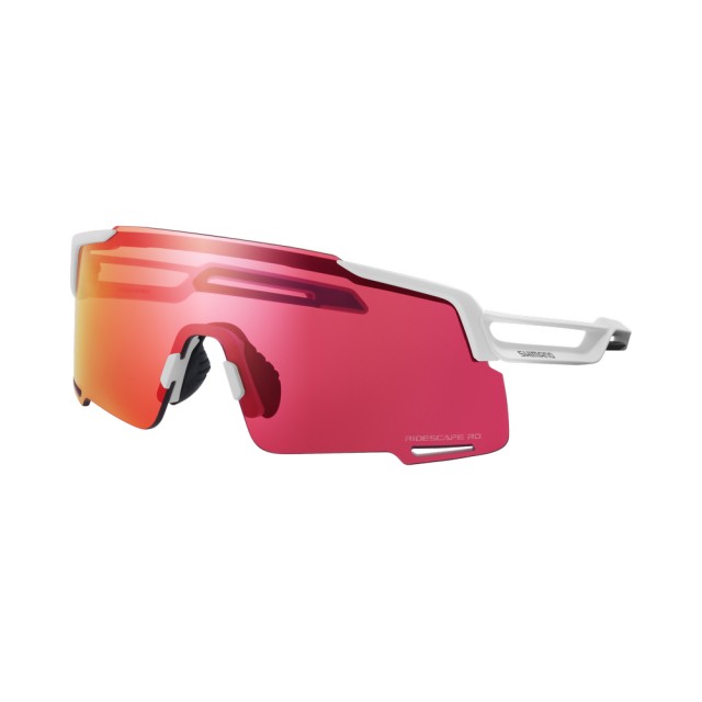 【SHIMANO】EQUINOX RIDESCAPE RD 一片式太陽眼鏡 霧白色