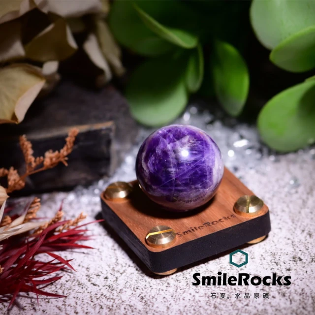 SmileRocks 石麥 石麥水晶原礦 莫三比克粉晶球No