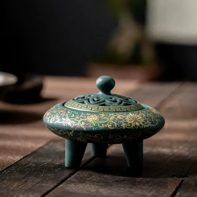 A&R 招財開運祥龍好運連連香插香薰爐(祈福 拜拜 淨化除穢