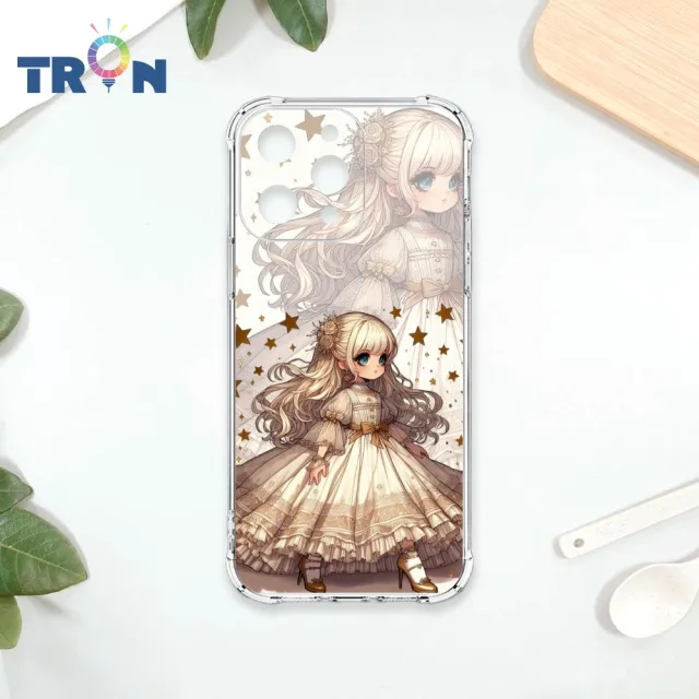 【TRON】iPhone系列 日系可愛小女孩星座 四角防摔軟殼手機殼(iPhone 16/ 16 Plus/ 16 Pro/ 16 Pro Max)