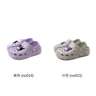 【SANRIO 三麗鷗】三麗鷗 Sanrio 酷洛米 休閒洞洞鞋 花園涼鞋 825810