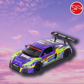 【瑪琍歐】1:32 奧迪R8 LMS EVA-R 初號機聯名款合金迴力車/664992P(新世紀 福音戰士 初號機聯名款)