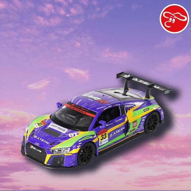 【瑪琍歐】1:32 奧迪R8 LMS EVA-R 初號機聯名款合金迴力車/664992P(新世紀 福音戰士 初號機聯名款)