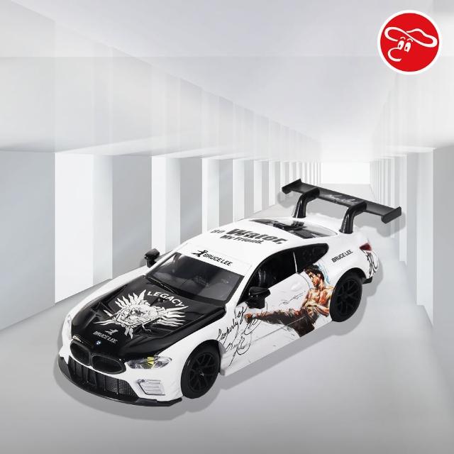 【瑪琍歐】1:32 BMW M8 GTE 李小龍 授權合金迴力車/664996F(BMW 原廠授權)
