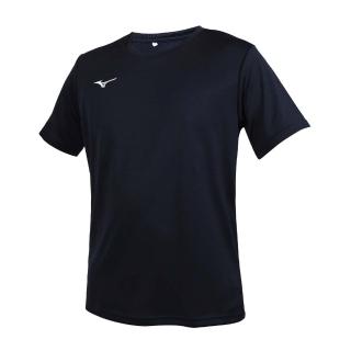 【MIZUNO 美津濃】男短袖T恤-臺灣製 運動 上衣 休閒 咖啡紗抗臭(32TAC01114)