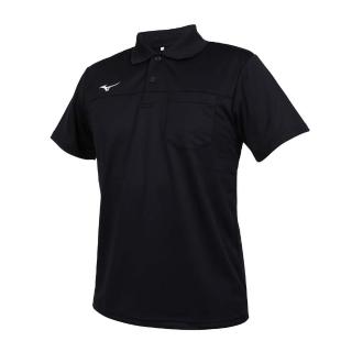 【MIZUNO 美津濃】男短袖POLO衫-臺灣製 上衣 休閒 慢跑 咖啡紗(32TAYA0109)