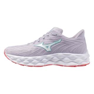 【MIZUNO 美津濃】慢跑鞋 女鞋 運動鞋 緩震 寬楦 SKY 粉紫 J1GD240273